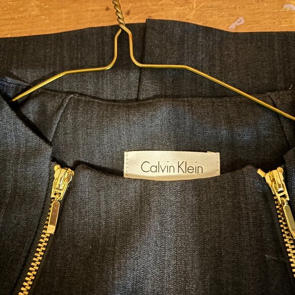 Calvin Klein Denim Like Dress Size 12 - Picture 4 of 4